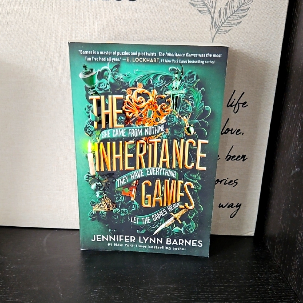 NEW PAPERBACK: The Inheritance Games, Jennifer Lynn Barnes